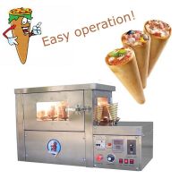 rotating cone pizza oven