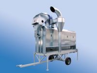 Trailer mounted Combined rotary drum cleaner with aspirator CM