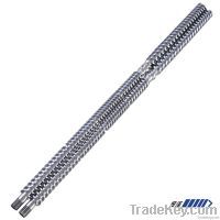 Twin-Parallel Screw Barrel for plastic extrusion lines