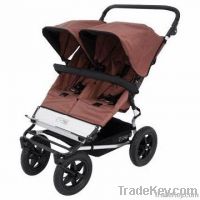 Mountain Buggy Duo Double Stroller - Chocolate Dot