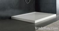 Acrylic solid surface shower tray