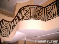 wrought iron  stairs