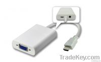 HDMI to VGA M/F Adapter with Audio Support