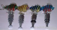 Glass Animal Wine bottle stopper-NYJS-015