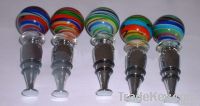 Wine bottle stopper, Murano Glass wine stopper bottler-NYJS-022