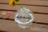 1 piece 8cm,10cm,12cm crystal glass ball vases fashion home furnishing terrarium hydroponic flower,Glass Homre Decor