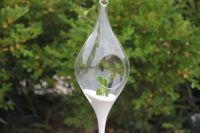 transparent double tip opening glass vase flower of home furnishing fashion ornaments hydroponic fleshy wedding propswarming Wedding Gift