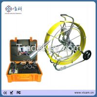 10'' HD monitor waterproof pipe plumbing inspection camera with meter counter