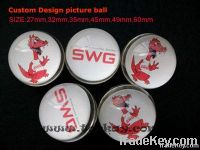 Custom Design Picture bouncing balls, OEM Bounce ball, Picture ball
