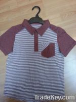 Boys cut and sew polo