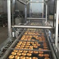 Large capacity full automatic yeast doughnut production line    YuFeng