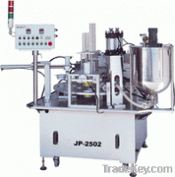 JP-2502 Cup Sealing and Sticky-Liquid Filling Machine