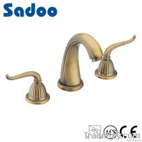 Dual handle classical ORB basin faucet