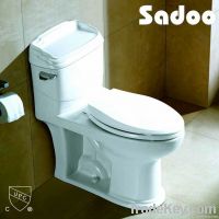 Chinese One-piece White Toilet