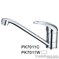 Mid-east Classical Long Neck ABS Chrome Single Handle Kitchen Tap
