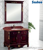 Solid Wood Bathroom Vanity Antique Style Cabinet (SD-SE1601)