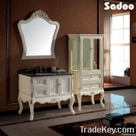 Classic Design Solid Floor Mounted Wood Vanity (SD-SE1005)