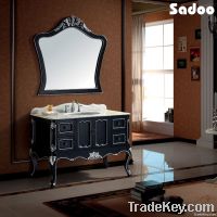 Black Simple Antique Bathroom Vanity (SD-SE1201)