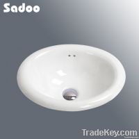 Round Bathroom Ceramic Wash Basin