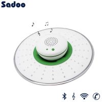 Music Playing And Automatic Phone Answering Shower Head Speaker
