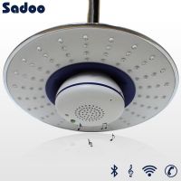 No Cable Wireless Music And Phone Shower Head extension