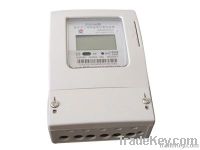 Electronic type three-phase four-wire prepaid energy meter