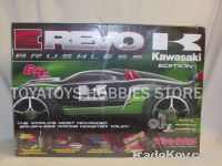 TRAXXAS E-REVO BRUSHELESS 4WD KAWASAKI EDITION RC CAR