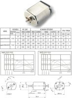 030 micro DC electric motor