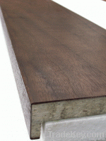 Real walnut internal window board, sill