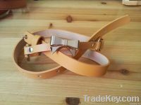 Womens leather belt