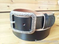 Genuine leather belt