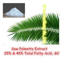 Saw Palmetto Extract Powder -- 25%, 45% Total Fatty Acid, GC