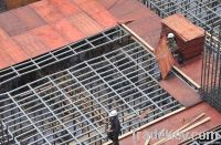 scaffolding supporting formwork system