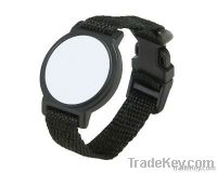 Black nylon custom 125 KHz Temic5577, Hi tag 1, Hitag2 Rfid Wristband