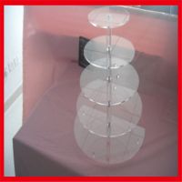 5 tier acrylic cake stand