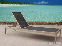 Teslin sun lounger for outdoor use