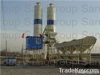 HZS35 concrete mixing plant