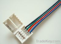 LED 5050RGB free soldering strip connector