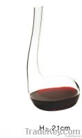 handmade wine decanter  glass decanter