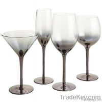 Metallic Bronze Stemware