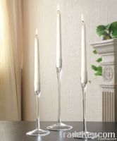 Glass candle holder