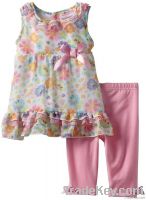 Wholesale Cotton Flower Kid girl Dress