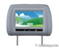 High definition 7 inch headrest dvd headrest monitor