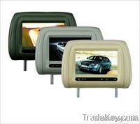 high quality vision 7 inch headrest monitor with game and IR