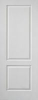 white primed 2 panel moulded door, 30"*80"*1-3/8" honeycomb core moulded door