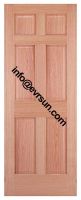 Interior Oak Veneered Engineered Door, 4 Panel, 6 Panel Door