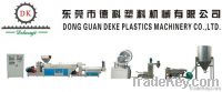 HDPE LDPE PE flakes Die Face Cutting Plastic Recycling Extruder machin