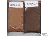 Cocoa Powder, natural and alkalized