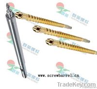 Alloy high quality extrusion bimetallic screw barrel on sale