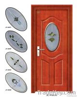 Interior wooden door